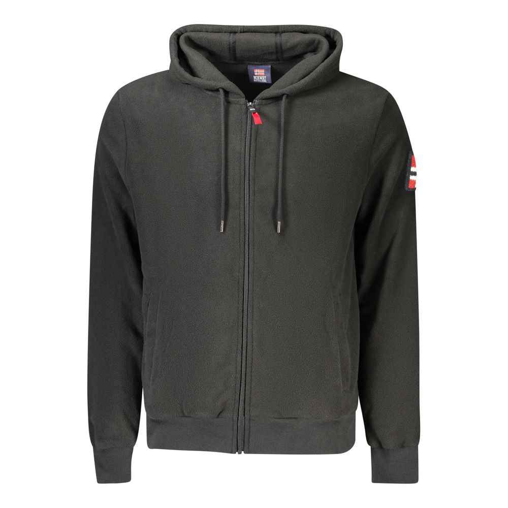 Norway 1963 Black Polyester Men Sweater