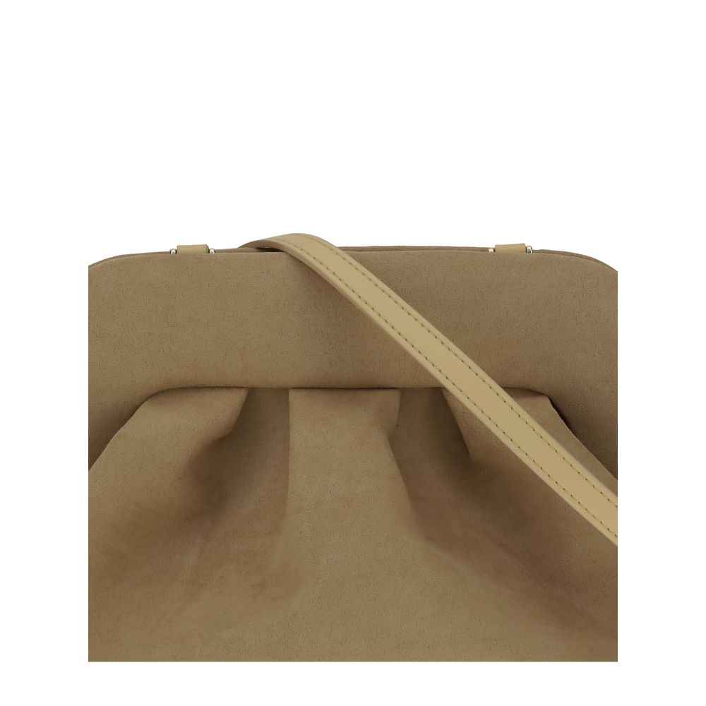 THEMOIRè Bios suede Clutch Bag