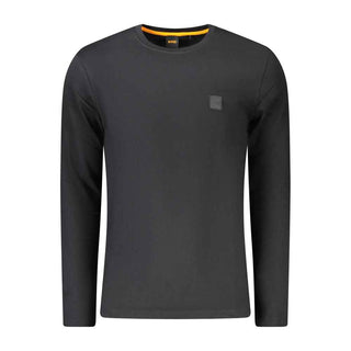 Hugo Boss Black Cotton Men TShirt