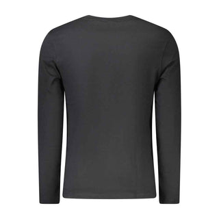 Hugo Boss Black Cotton Men TShirt