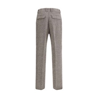 Ferragamo Wide chevron Pants