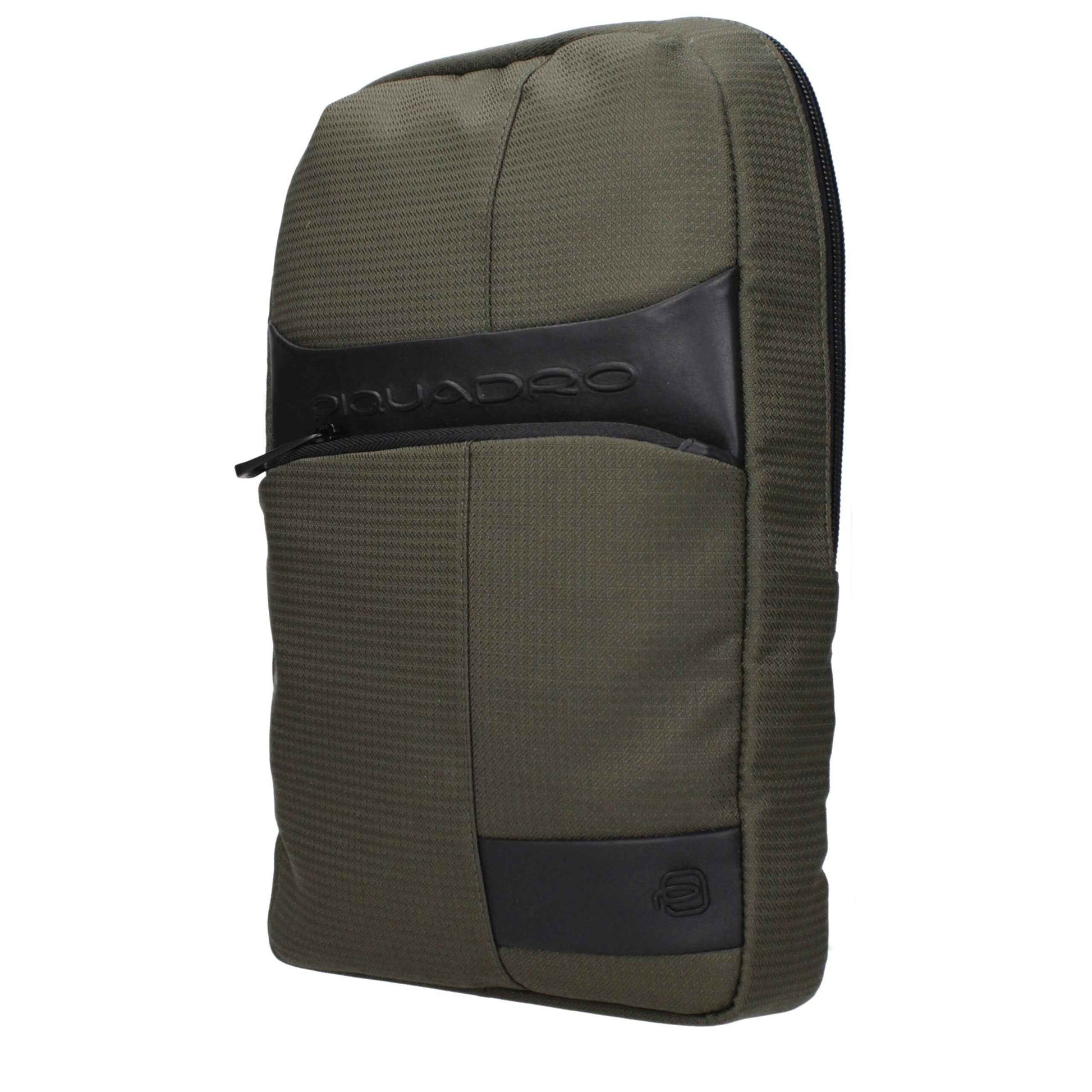 Piquadro Green Fabric Crossbody Bags