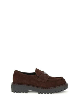 Prada Suede Loafers