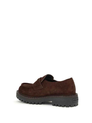 Prada Suede Loafers