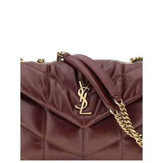 Saint Laurent LouLou Puffer Mini Shoulder Bag in Calfskin