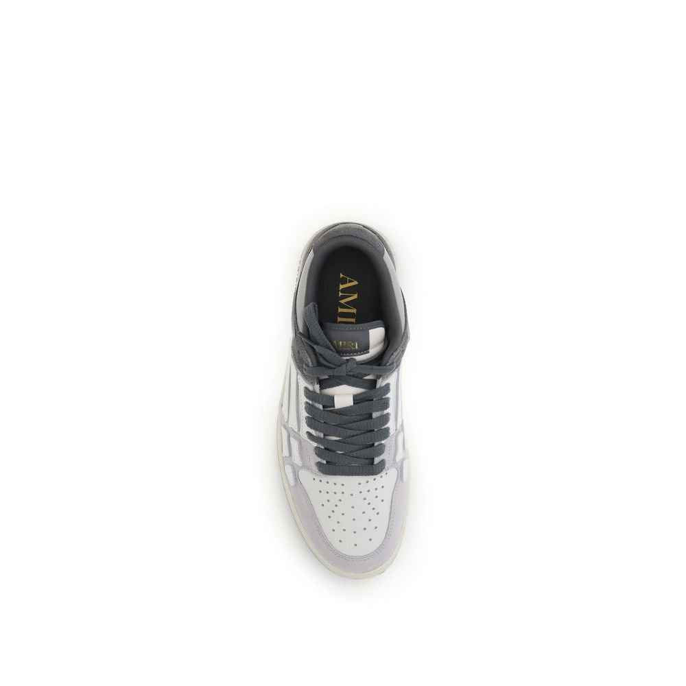 Amiri Distressed Skel Top Low Sneakers