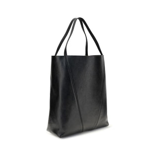 Chloé Spin Large Garnet Cowhide Tote Bag