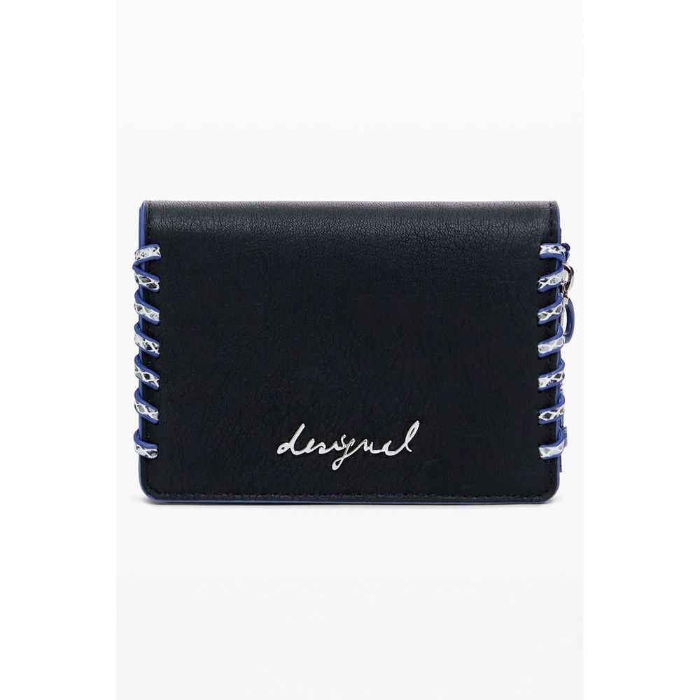 Desigual Black Polyethylene Wallet