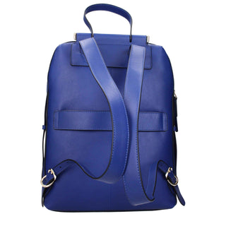 Piquadro Blue Leather Backpacks