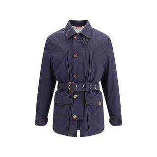 Brunello Cucinelli Membraned nylon saharan Jacket