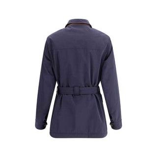 Brunello Cucinelli Membraned nylon saharan Jacket