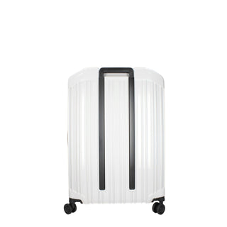 Piquadro Gray Polycarbonate Large Trolley with TSA Closure