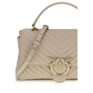 PINKO Calfskin Love Lady Handbag