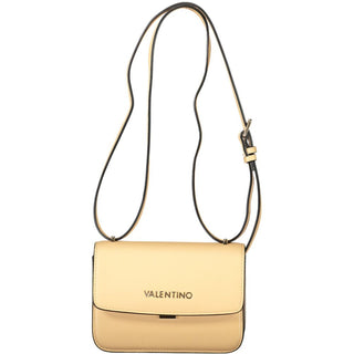Mario Valentino Beige Adjustable Shoulder Bag with Logo