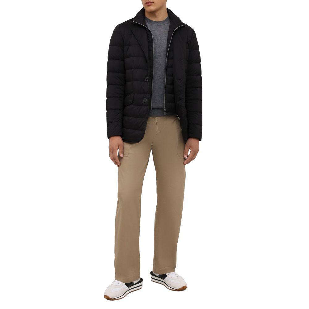 Herno Black Polyamide Men Jacket