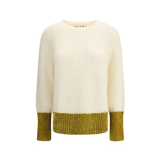 Marni Color block wool Sweater
