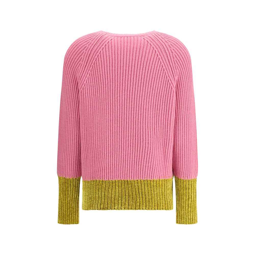 Marni Color block wool Sweater