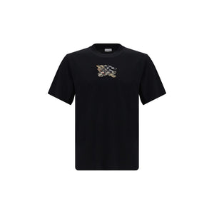 Burberry Checked logo cotton T-shirt