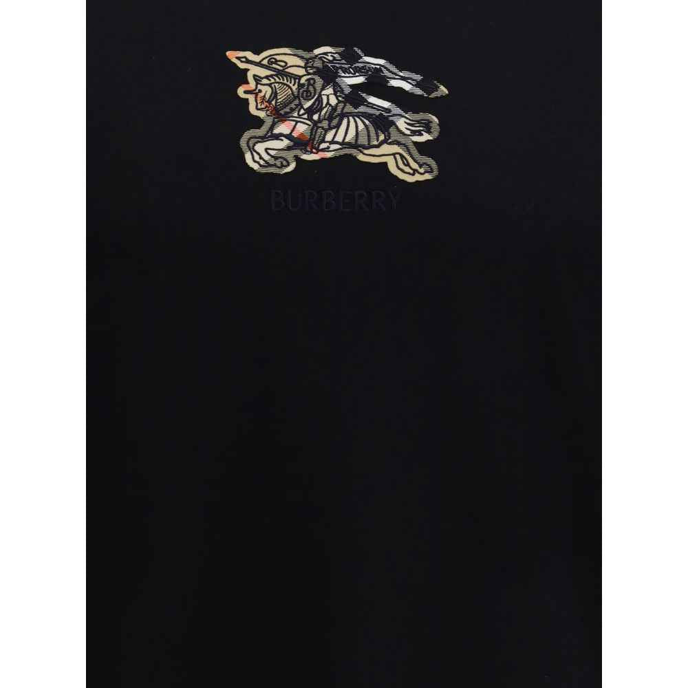 Burberry Checked logo cotton T-shirt