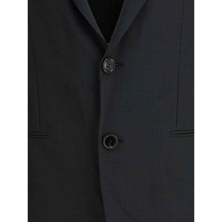 Ami Paris Single-breasted Jacket in virgin wool