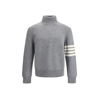 Thom Browne Sweater with 4-Bar intarsia