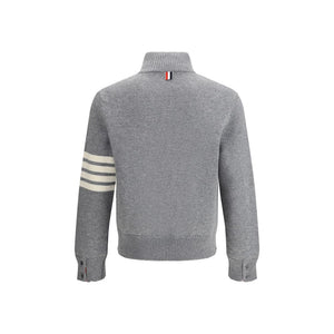 Thom Browne Sweater with 4-Bar intarsia