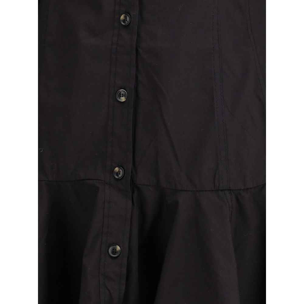 Ganni Short chemisier Dress