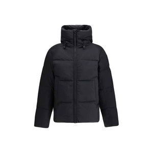 Canada Goose Black Nylon Crofton Puffer matte