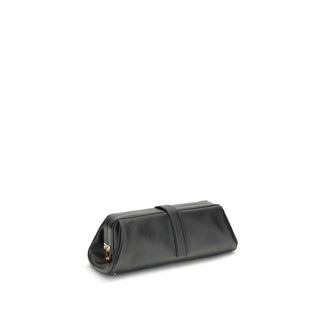 Gabriela Hearst Paola Structured Leather Clutch