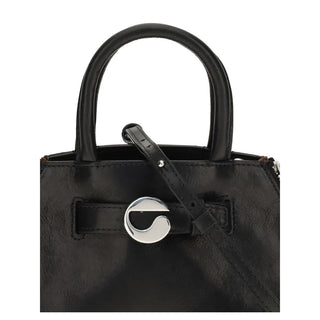 Coperni Black Textured Mini Data Bag