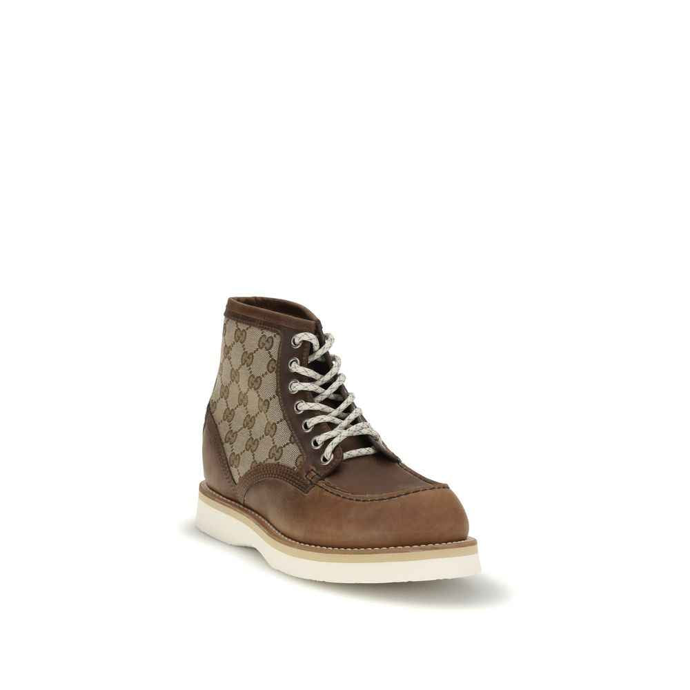 Gucci Lace-Up Boot