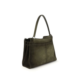 Balenciaga Medium Rodeo Bag in Waxed Suede and Smooth Leather