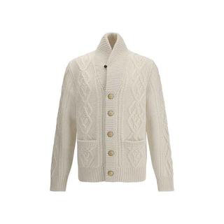 Brunello Cucinelli Cable-Knit Cashmere Cardigan