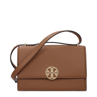 Tory Burch Brown Leather Medium Crossbody Bag