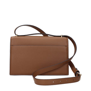 Tory Burch Brown Leather Medium Crossbody Bag