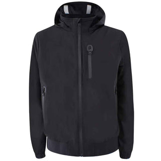Yes Zee Black Nylon Men's Jacket