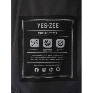 Yes Zee Black Nylon Men's Jacket