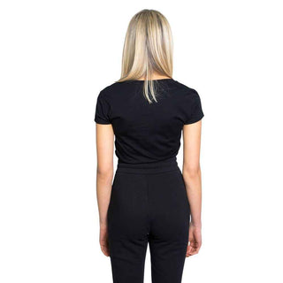 Armani Exchange Black Cotton T-Shirt