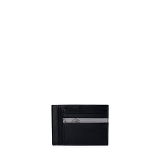 Alviero Martini Prima Classe Gray Leather Cardholder