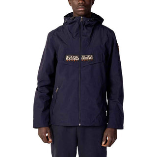 Napapijri Blue Polyester Jackets & Coat