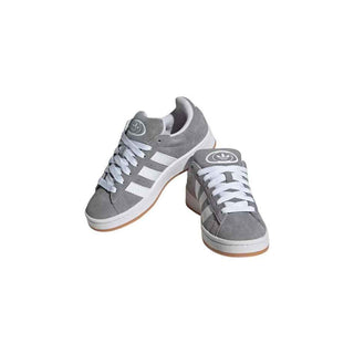 Adidas Gray Leather Sneaker