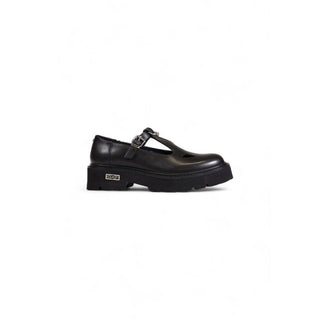 Cult Black Leather Platform
