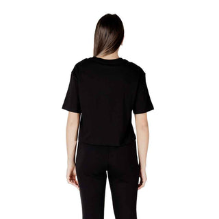Armani Exchange Black Cotton T-Shirt