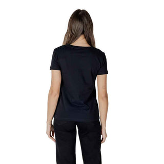 Armani Exchange Black Cotton T-Shirt