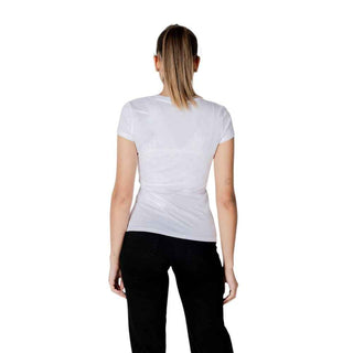 Armani Exchange White Cotton T-Shirt