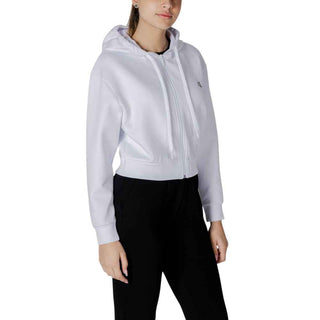 Armani Exchange White Cotton Hoody