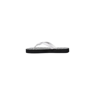 Armani Exchange Black And White Rubber Flip-Flop Sandal