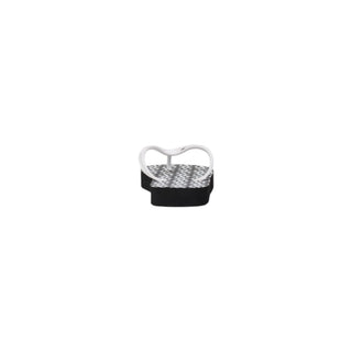 Armani Exchange Black And White Rubber Flip-Flop Sandal