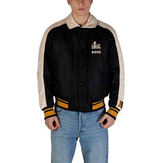 Hugo Boss Black Polyamide Jackets & Coat