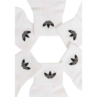 Adidas White Cotton Sock